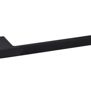 Square Matte Black Toilet Roll Holder 6040B