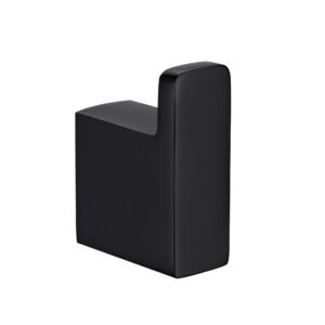 Matte Black Round Robe Hook 6060B