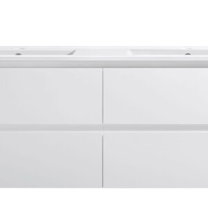 TOLO WHITE WALL HUNG 1500MM VANITY