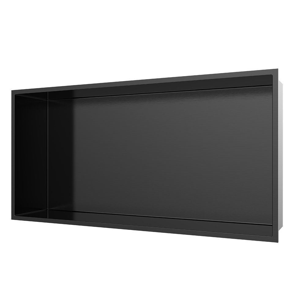 BLACK SS Shower/ Decorative Niche WN6434B