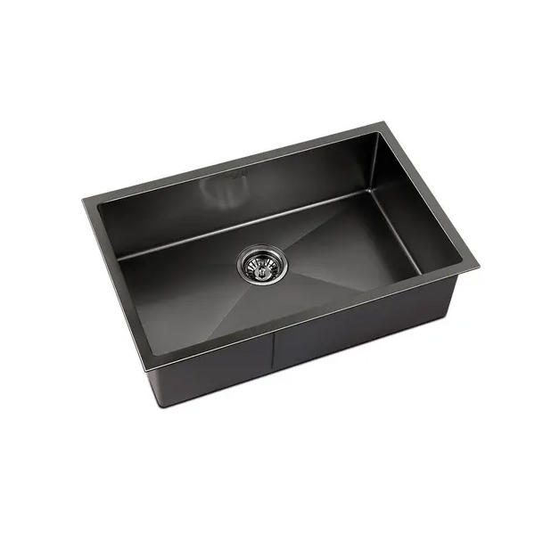 Tolo Handmade 7645B Matt Black Large Sink